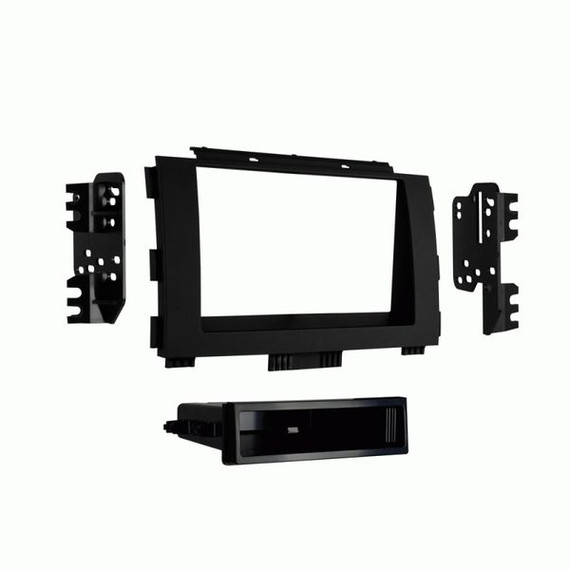 Kia Carnival & Sedona 2015-2021 Double Din Fitting Kit - Black (Product Code: Fitting Kit Kia Carnival, Sedona 2015 - 2021)