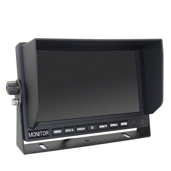 Mongoose 7" AHD 1080P Rear View Monitor with 3 Camera Input - Product Code: AHD1080P3C