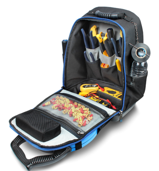 IDEAL INDUSTRIES Pro Series Single Compartment Backpack - Model #12345