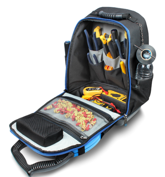 IDEAL INDUSTRIES Pro Series Single Compartment Backpack - Model #12345