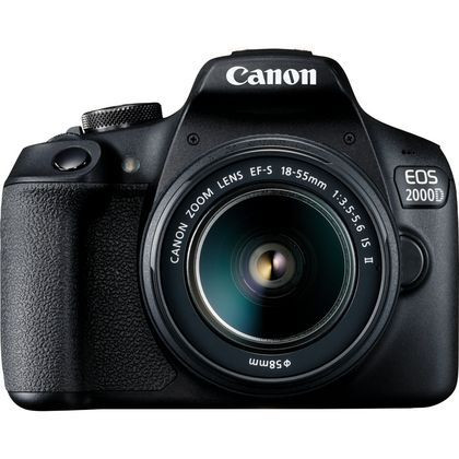 Canon EOS 2000D DSLR Camera [ EF-S 18-55mm F3.5-5.6 DC III Kit ]