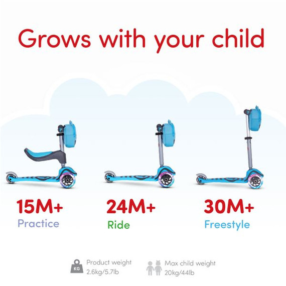 SmarTrike T1 Toddler Scooter [Blue]