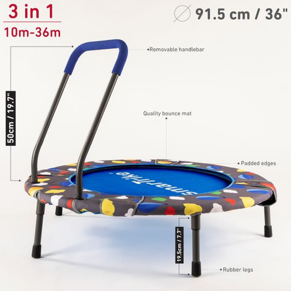 SmarTrike 3-in-1 Activity Center: Trampoline & Ball Pit