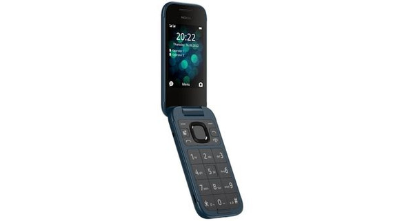 Nokia 2660 Flip Mobile Phone [ Blue]