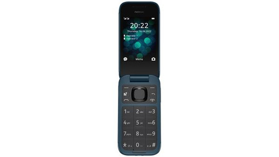 Nokia 2660 Flip Mobile Phone [ Blue]