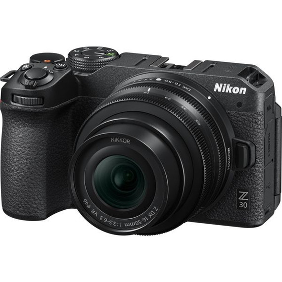 Nikon Z30 Mirrorless Camera [ NIKKOR Z DX 16-50mm F3.5-6.3 VR Kit ]
