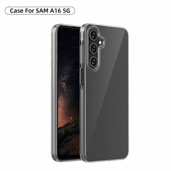 Galaxy A16 5G Soft Gel Bumper Case [Clear]