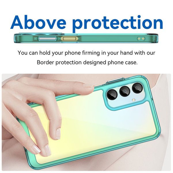 Galaxy A16 5G Soft Gel Bumper Case [Clear Blue]