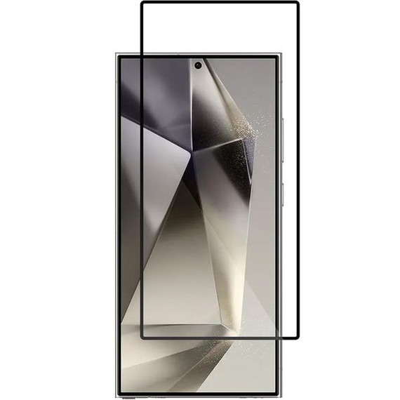 Galaxy S25 Ultra         Tempered Glass Screen Protector [Black]