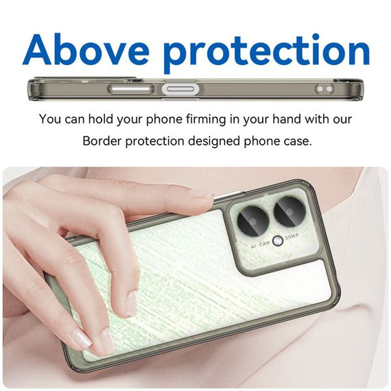 Xiaomi Redmi 13C 4G Soft Gel Bumper Case [Clear Grey]
