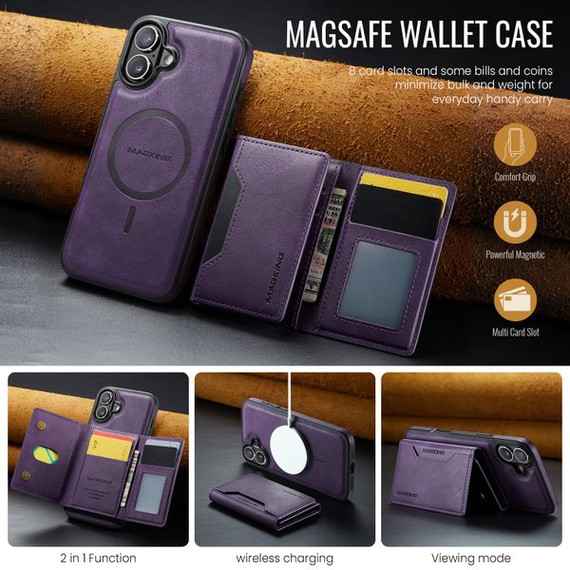 Iphone 16 Plus      Magsafe Wallet    [Purple]