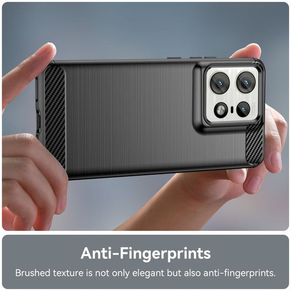 Moto Edge 50 Pro      Carbon Fibre Case    [Black]