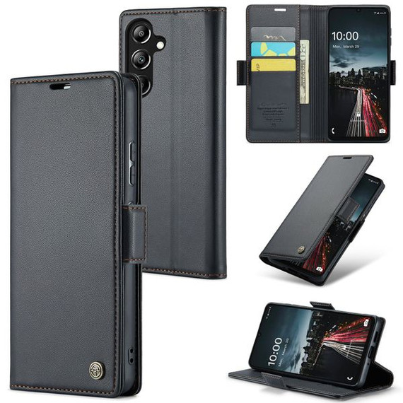 Galaxy A16 5G      Pu Wallet Case    [Black]