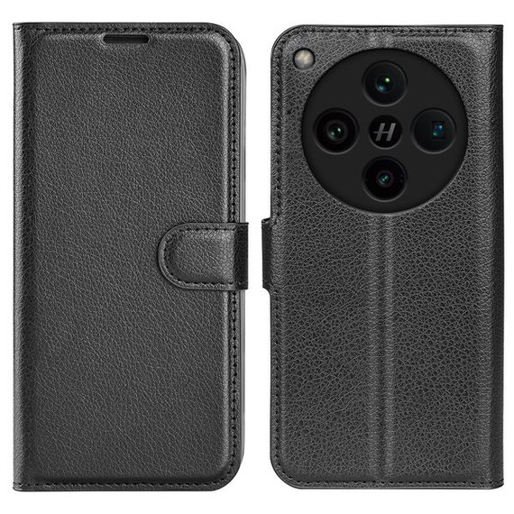 Oppo Find X8 Pro      Pu Wallet Case    [Black]