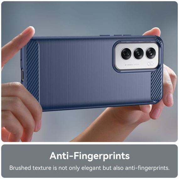 Oppo Reno 12      Carbon Fibre Case    [Navy]