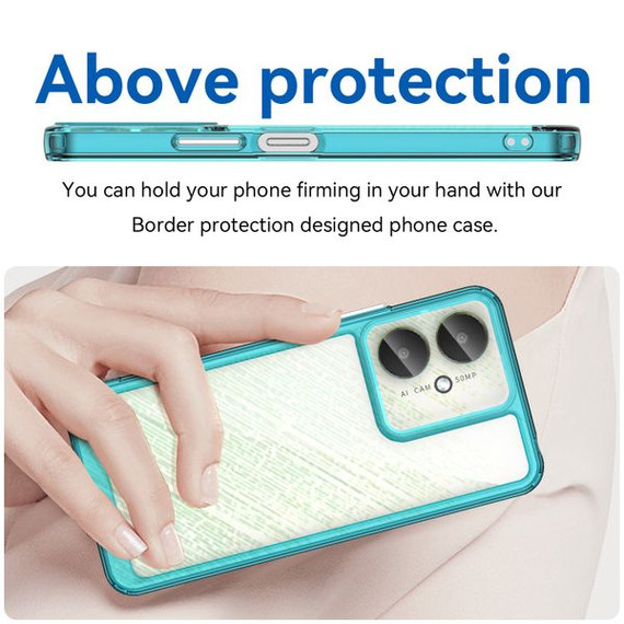 Xiaomi Redmi 13C 4G Soft Gel Bumper Case [Clear Blue]