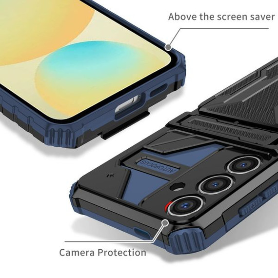 Galaxy A16 5G  Kickstand Heavy Duty Case [Navy]