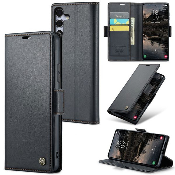 Galaxy S25      Pu Wallet Case    [Black]
