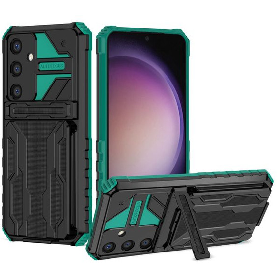 Galaxy S25 Plus  Kickstand Heavy Duty Case [Teal]