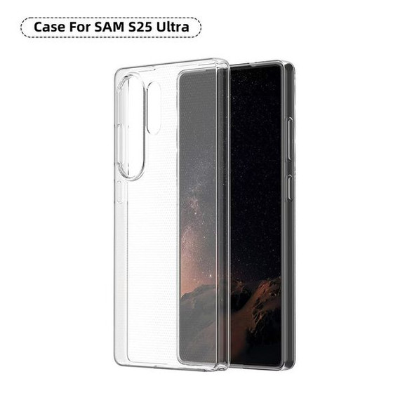 Galaxy S25 Ultra      Soft Gel Case    [Clear]