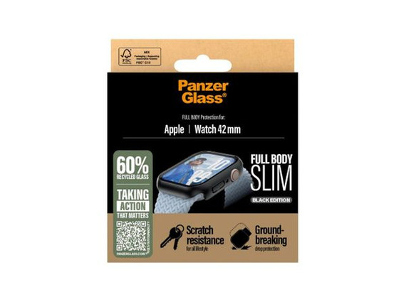 PanzerGlass Snappie SP- Apple Watch (42mm) - Black