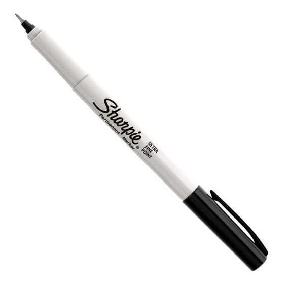 Sharpie S37121 Ultra Fine Black Permanent Marker Pen (MOQ 12) - Product Code 37121
