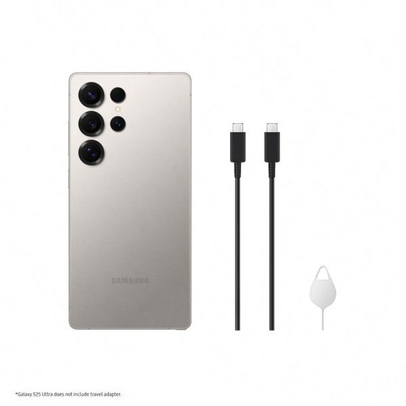 Samsung Galaxy S25 Ultra SM-S938/DS Mobile Phone [ 1TB / 12GB RAM - Titanium Gray ]