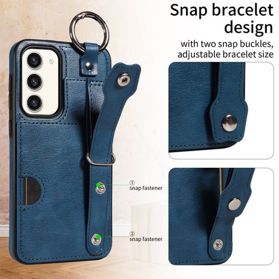 Samsung Galaxy S23+      Hand Strap PU Card Case    Navy