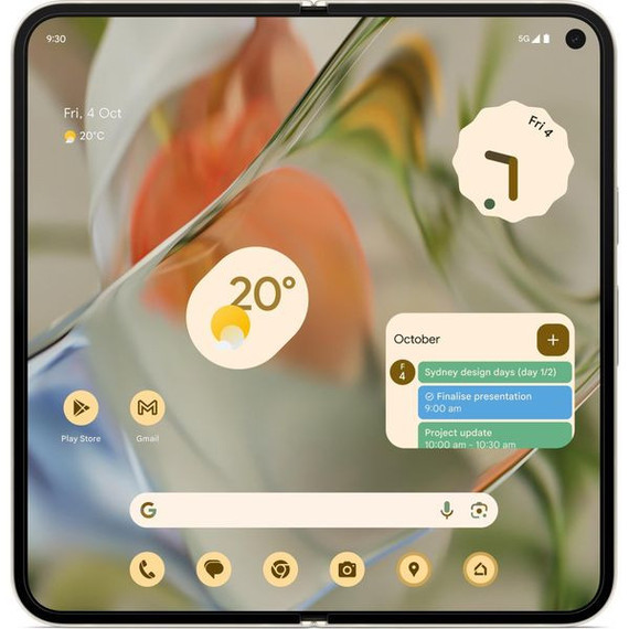 Google Pixel 9 Pro Fold Mobile Phone [256GB / 16GB RAM Porcelain]