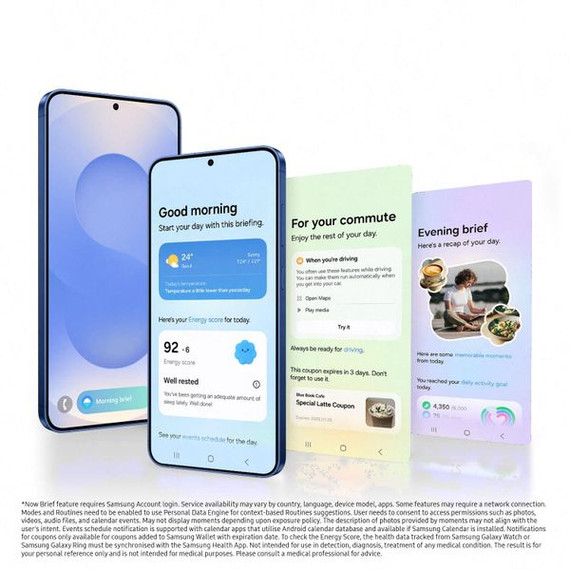 Samsung Galaxy S25+ SM-S9360 Mobile Phone [ 256GB / 12GB RAM - Silver Shadow ]