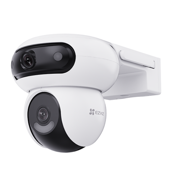 EZVIZ H90 4MP Dual PT Outdoor WiFi Camera - Smart Tracking, 30m Night Vision, Weatherproof, Two-Way Talk, Siren/Strobe