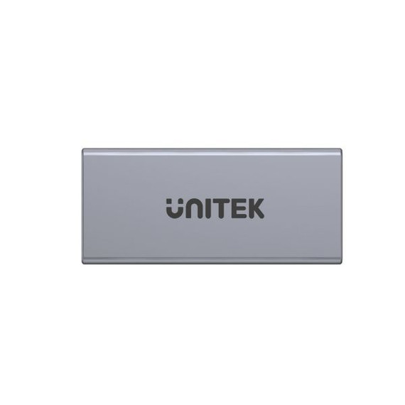 UNITEK USB-C Extension Adapter - Type-C Female to Female, 8K@60Hz, 40Gbps, 240W, Aluminium Alloy, Space Grey