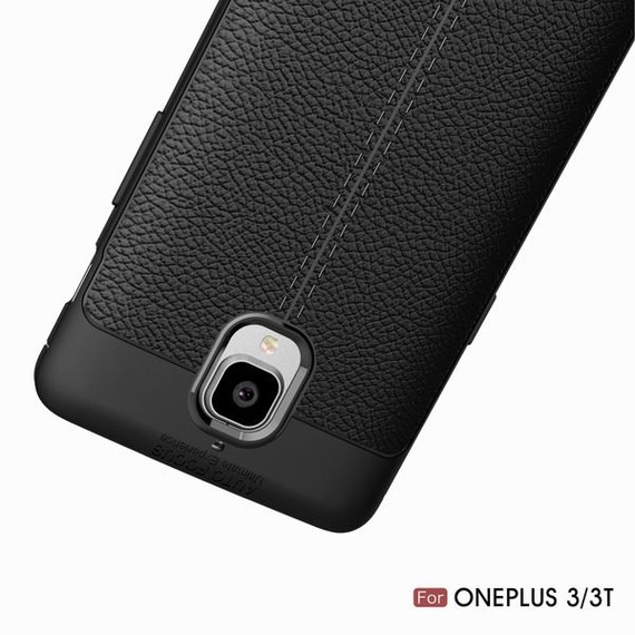 OnePlus 3/3T      Leather Texture Case    Navy