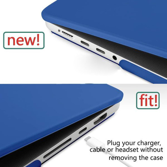 Apple Macbook Pro 16" (M4 Max, 2024) A3186 Matte Hard Case [Darkblue]