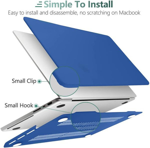 Apple Macbook Pro 16" (M4 Max, 2024) A3186 Matte Hard Case [Darkblue]