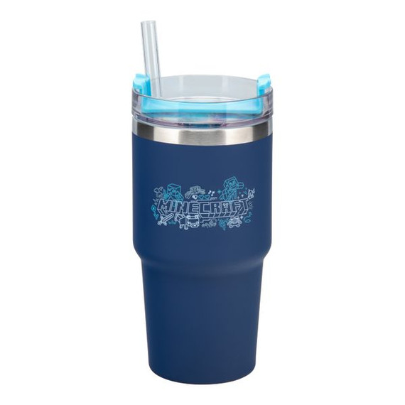 Minecraft Blue Gamer Cup (600mls)