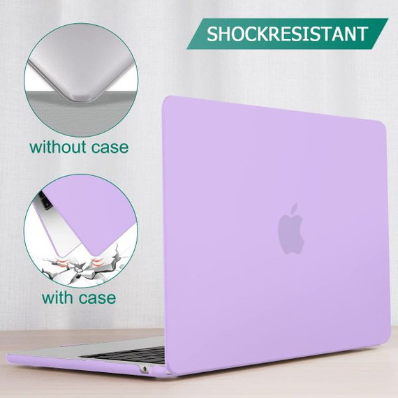 Macbook Air 13" (M4, 2025) A3240 Matte Hard Case [Purple]