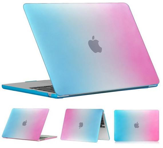 Macbook Air 15" (M4, 2025) A3241 Rainbow Hard Case [Rainbow]