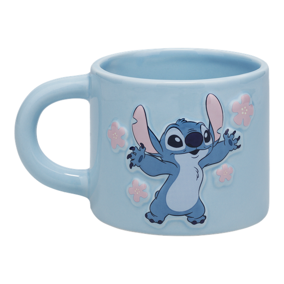Disney Stitch Embossed Mug