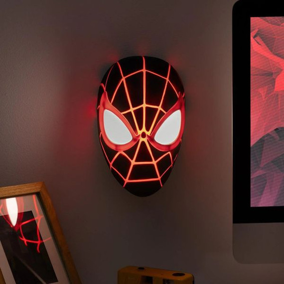 Spiderman Miles Morales Mask Light