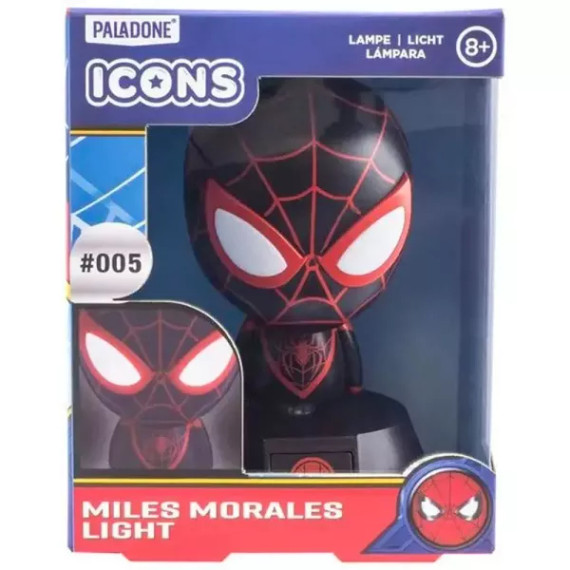 Marvel Spiderman Miles Morales Icon Light