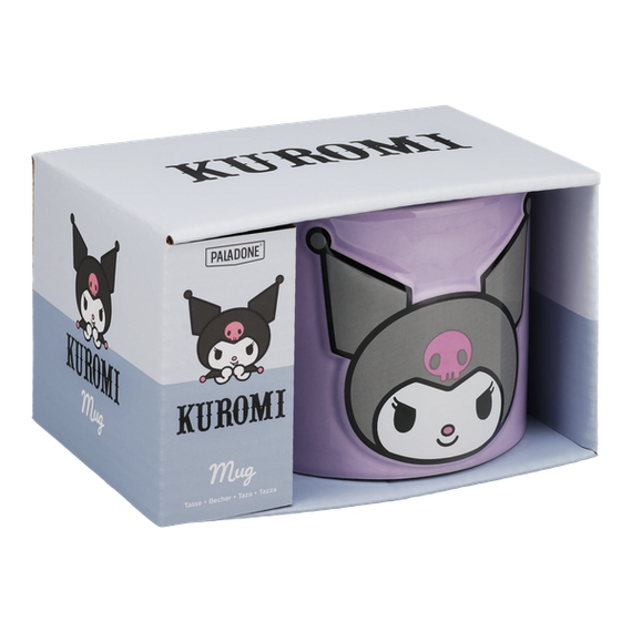 Kuromi Embossed Mug
