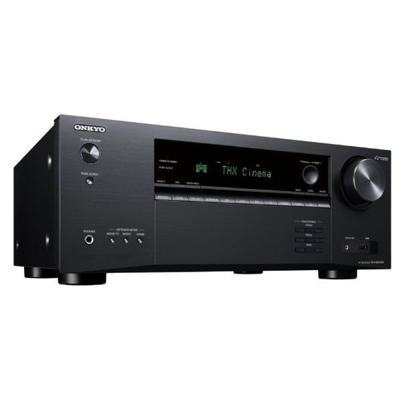 ONKYO 7.2 Channel Home Theatre Network AV Receiver Amplifier. 210 Watts per Channel.1x Phono (MM) In, 2x Subwoofer Preout, 8x HDMI (6x In 2x Out) 4x Audio RCA In, 2x Digital In, 1x Audio RCA Out. Weight 9.8kg