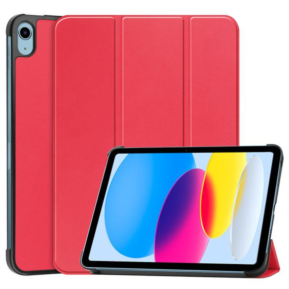 Ipad 11 (A16, 2025)    Tri-Fold Pu Case    [Red]