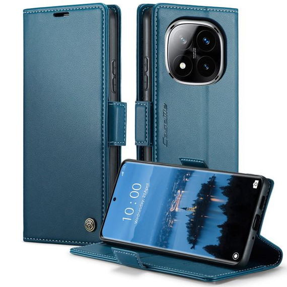 Xiaomi Redmi Note 14 Pro 5G      Pu Wallet Case    [Navy]