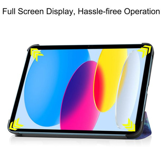 Ipad 11 (A16, 2025)    Designer Tri-Fold Case    [Galaxy]