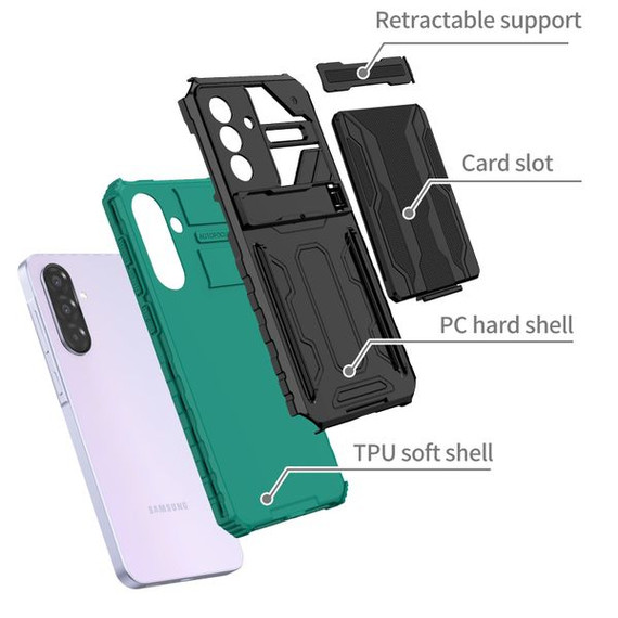 Galaxy A56 5G      Heavy Duty Case    [Teal]