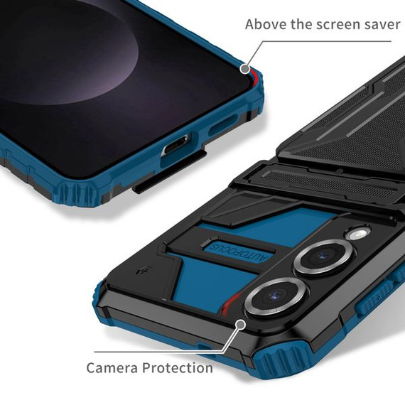 Galaxy S25 Edge      Heavy Duty Case    [Navy]