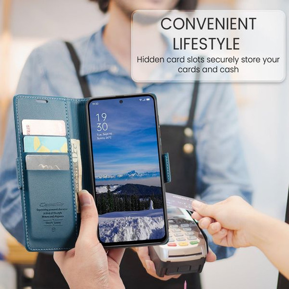 Oppo Reno 13 Pro 5G      Pu Wallet Case    [Navy]