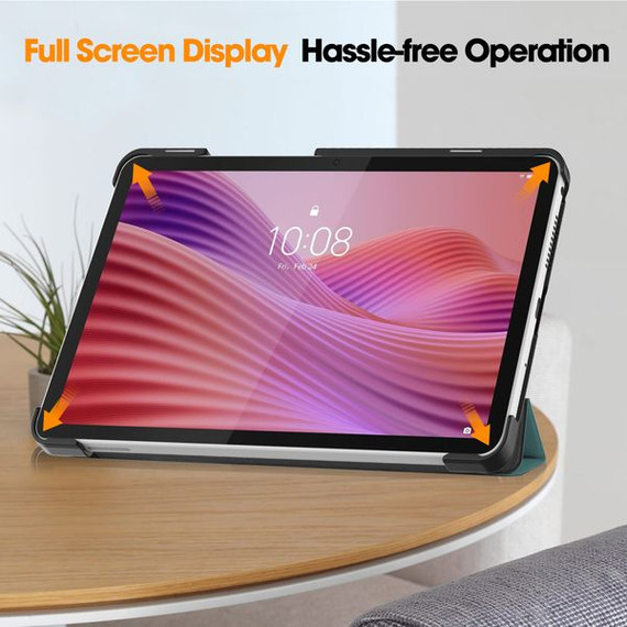 Lenovo Tab One 8.7"    Tri-Fold Pu Case    [Teal]